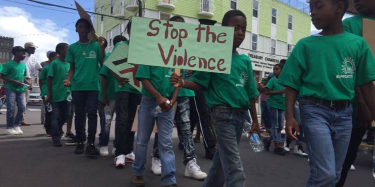 DEPUTY PM RICHARDS APPLAUDS YOUTH FOR ANTI-CRIME STANCE