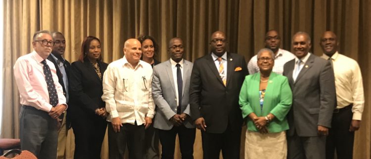 PM HARRIS PLACES A HIGH VALUE ON REGULAR ENGAGEMENT  AND DIALOGUE WITH THE PRIVATE SECTOR   