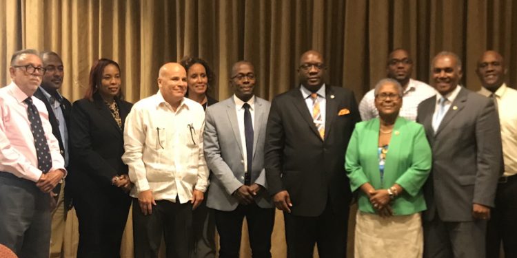 PM HARRIS PLACES A HIGH VALUE ON REGULAR ENGAGEMENT AND DIALOGUE WITH THE PRIVATE SECTOR