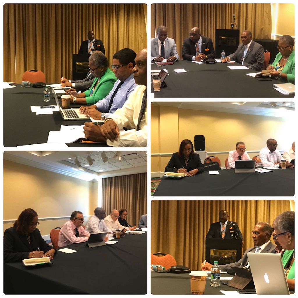 PM HARRIS PLACES A HIGH VALUE ON REGULAR ENGAGEMENT  AND DIALOGUE WITH THE PRIVATE SECTOR   