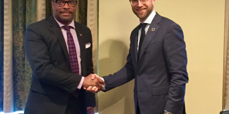 St. Kitts-Nevis’ Foreign Minister, Hon. Mark Brantley, holds several bilateral meetings on final day of COFCOR