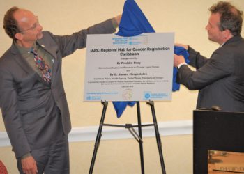 IARC PARTNERS WITH CARPHA IN LAUNCHING NEW REGIONAL HUB FOR CANCER REGISTRATION IN THE CARIBBEAN AT CMO’S MEETING IN ST. KITTS