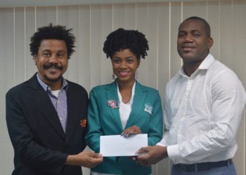  NATIONAL SWIMSUIT QUEEN, JACKIEMA FLEMMING, RECEIVES FINANCIAL SUPPORT FROM MINISTRY OF CULTURE FOR MISS VENUS PAGEANT IN ANGUILLA