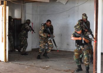 OFFICERS IN THE TACTICAL UNIT BENEFIT FROM SPECIALISED TRAINING AT TRADEWINDS