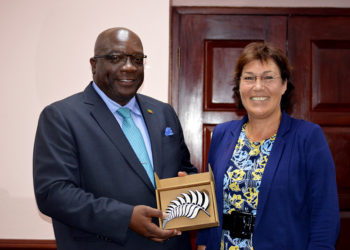 PM HARRIS BIDS FAREWELL TO NEW ZEALAND HIGH COMMISSIONER; THANKS HER FOR STERLING SERVICE TO ST. KITS AND NEVIS