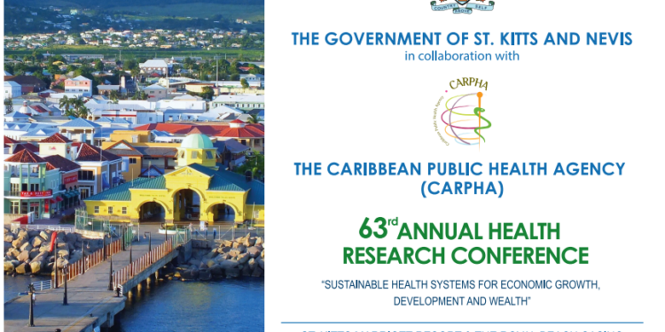 SAINT KITTS AND NEVIS TO HOST 63RDCARPHA HEALTH RESEARCH CONFERENCE FROM JUNE 14 – 16
