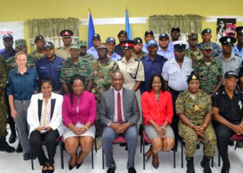 2nd Batch of the CARICOM Disaster Relief Unit being trained in Barbados