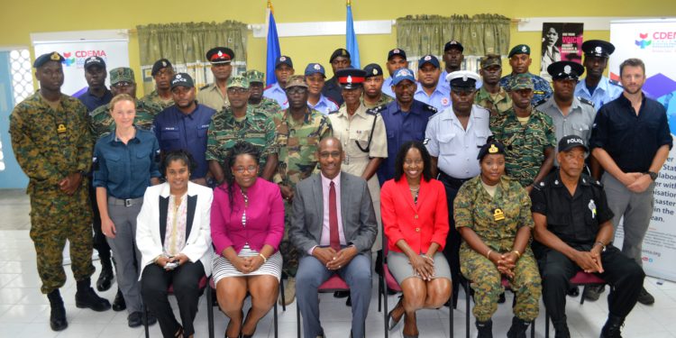 2nd Batch of the CARICOM Disaster Relief Unit being trained in Barbados