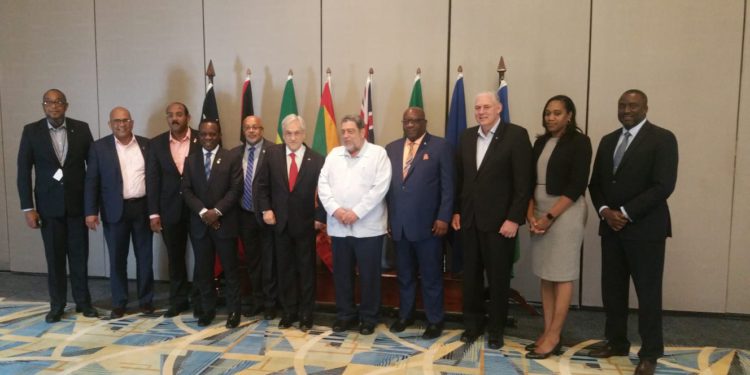 DISASTER MANAGEMENT AMONG MATTERS DISCUSSED WHEN OECS HEADS MET WITH PRESIDENT OF CHILE