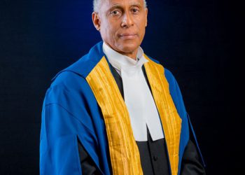 THE HON. MR. JUSTICE SAUNDERS SWORN IN AS NEW CCJ PRESIDENT