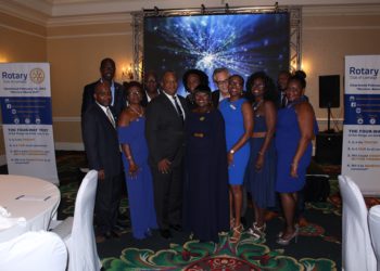 The Rotary Club of Liamuiga and Sponsored Clubs Install New Executives