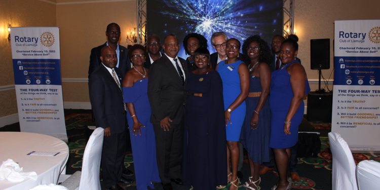 The Rotary Club of Liamuiga and Sponsored Clubs Install New Executives