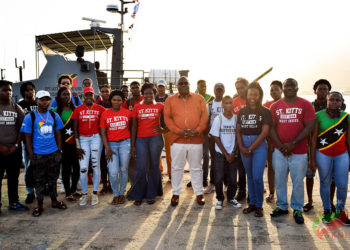 ST. KITTS AND NEVIS CDM YOUTH AMBASSADORS AIDING IN THE HURRICANE RESTORATION EFFORTS IN THE BRITISH VIRGIN ISLANDS