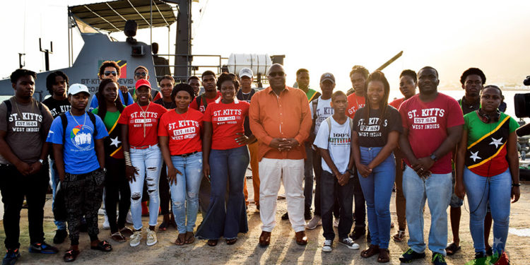 ST. KITTS AND NEVIS CDM YOUTH AMBASSADORS AIDING IN THE HURRICANE RESTORATION EFFORTS IN THE BRITISH VIRGIN ISLANDS
