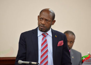 OPPOSITION LEADER CALLED UPON TO ACT MORE RESPONSIBLY IN HIS STATEMENTS ON CRIME AND VIOLENCE