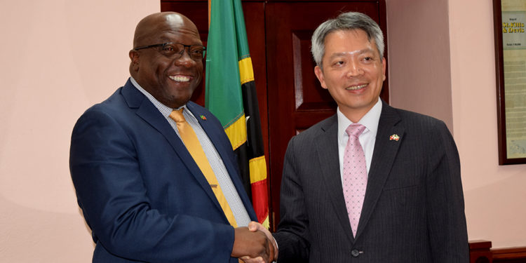 AMBASSADOR LEE PLEDGES TO ADVANCE COOPERATION BETWEEN ST. KITTS AND NEVIS AND THE REPUBLIC OF CHINA (TAIWAN)