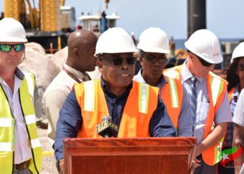 SECOND CRUISE PIER CONSTRUCTION IN ST. KITTS MOVES INTO PILING STAGE
