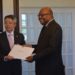 NEW REPUBLIC OF CHINA AMBASSADOR TO ST. KITTS-NEVIS PRESENTS CREDENTIALS TO GOVERNOR-GENERAL; DISCUSSES ICT DEVELOPMENTS   