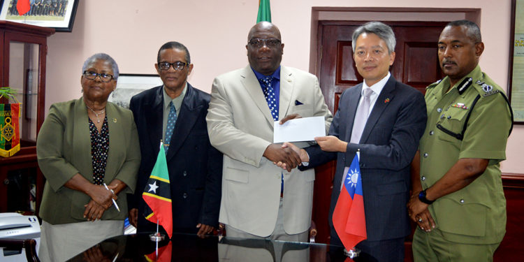 REPUBLIC OF CHINA (TAIWAN) CONTINUES TO ASSIST IN THE ENHANCEMENT OF LAW ENFORCEMENT IN ST. KITTS AND NEVIS