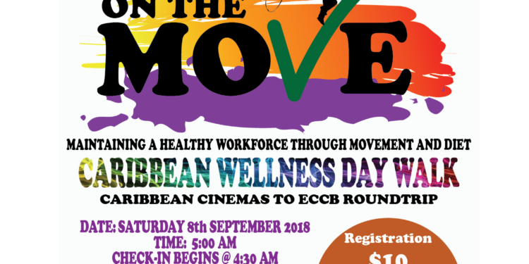 MINISTRY OF HEALTH PARTNERS WITH ELITE FITNESS FOR CARIBBEAN WELLNESS DAY WALK