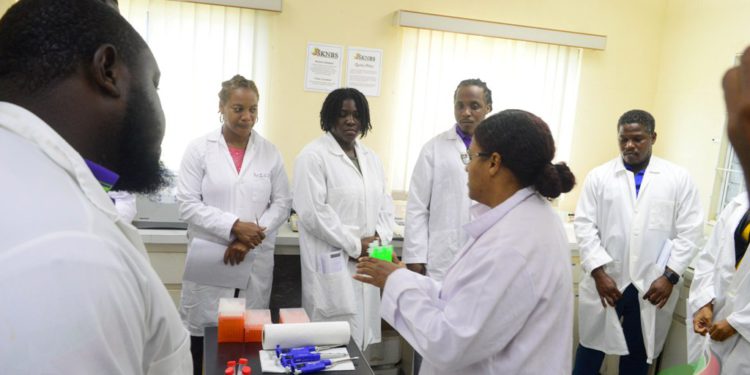 TECHNICIANS IN ST. KITTS-NEVIS EQUIPPED WITH NEEDED SKILLS AND KNOWLEDGE TO IDENTIFY GENETICALLY MODIFIED EVENTS   