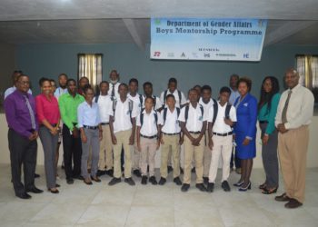 LAUNCH OF BOYS MENTORSHIP PROGRAMME AT BHS AIMS TO POSITIVELY   CHANGE THE LIVES OF NATION’S YOUTH