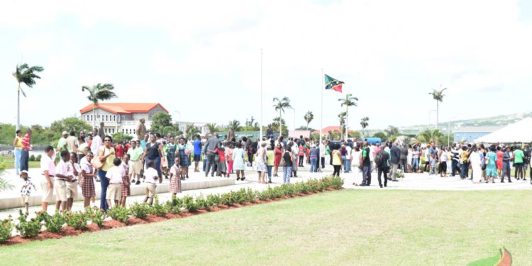 CITIZENS AND RESIDENTS EMBRACE UNVEILED MONUMENTS OF ST. KITTS-NEVIS’ NATIONAL HEROES