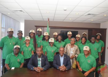 CAYON PANTASTIC STEEL ORCHESTRA RECEIVE WARM WELCOME FROM SENIOR GOVERNMENT OFFICIALS UPON RETURN FROM TAIWAN