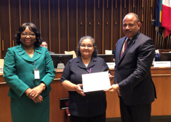 Belizean Health Official Receives 2018 PAHO Award  for Health Service Management and Leadership