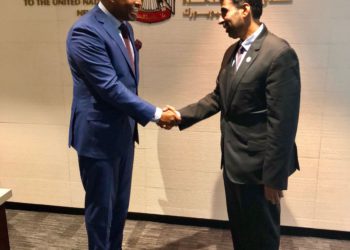 St. Kitts- Nevis Foreign Minister Brantley engages with Foreign Affairs Officials from the United Arab Emirates