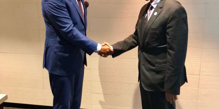 St. Kitts- Nevis Foreign Minister Brantley engages with Foreign Affairs Officials from the United Arab Emirates