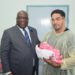 PM HARRIS CONGRATULATES LIME KILN COUPLE ON BIRTH OF BOUNCING INDEPENDENCE 35 BABY GIRL