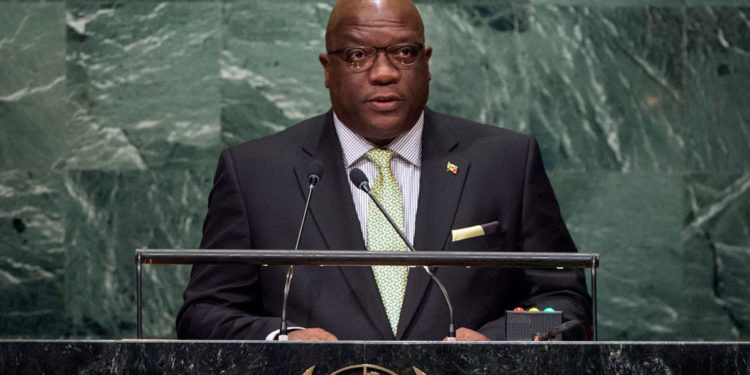 PM HARRIS AND PREMIER BRANTLEY REPRESENTING ST. KITTS AND NEVIS AT THE 73RD SESSION OF THE UN GENERAL ASSEMBLY