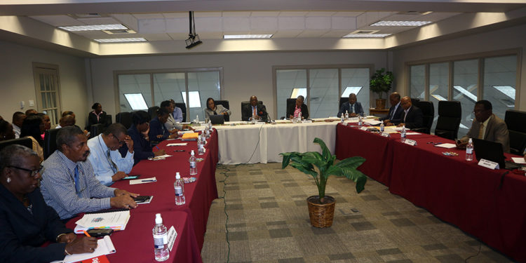 PRIME MINISTER HARRIS PRESIDES OVER IMPORTANT BUDGET ESTIMATES COMMITTEE MEETINGS