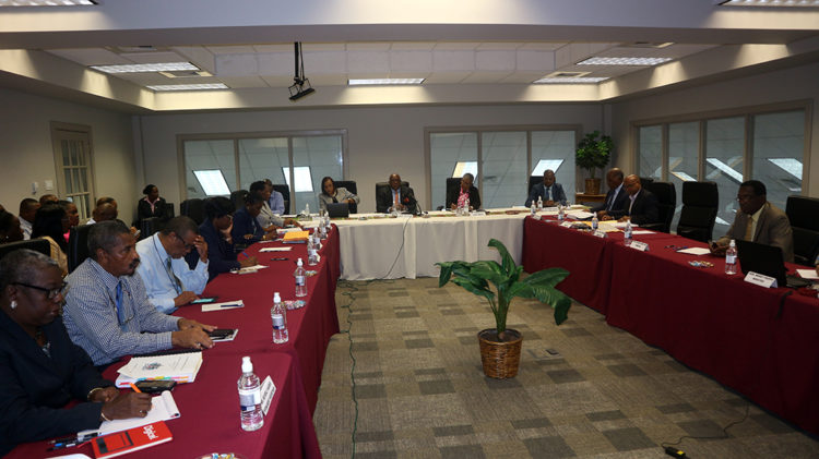 PRIME MINISTER HARRIS PRESIDES OVER IMPORTANT BUDGET ESTIMATES COMMITTEE MEETINGS