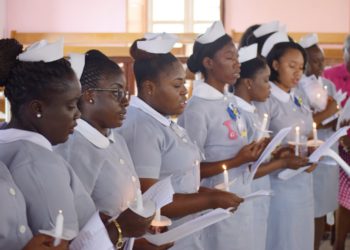 CFBC HOLDS INAUGURAL CAPPING AND STRIPING CEREMONY FOR BScN STUDENTS