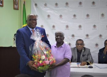 PM HARRIS SHOWS RESPECT FOR OLDER PERSONS DURING MONTH DEDICATED TO HIGHLIGHT THEIR VALUABLE CONTRIBUTION TO SOCIETY
