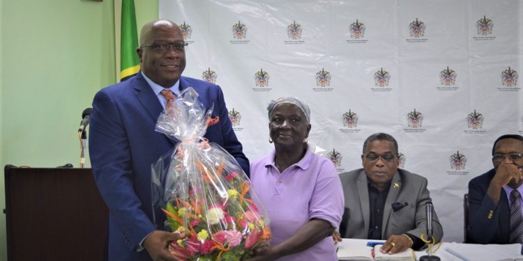 PM HARRIS SHOWS RESPECT FOR OLDER PERSONS DURING MONTH DEDICATED TO HIGHLIGHT THEIR VALUABLE CONTRIBUTION TO SOCIETY