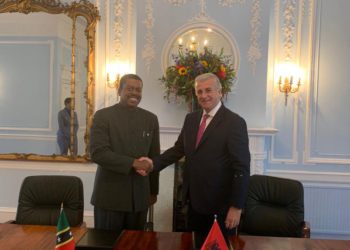 ST. KITTS AND NEVIS FORMALISES RELATIONS WITH THE REPUBLIC OF ALBANIA