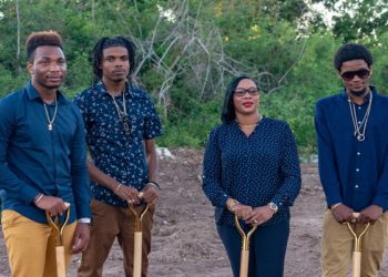 Sod turned for Dr. Sir Simeon Daniel Museum