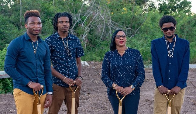 Sod turned for Dr. Sir Simeon Daniel Museum