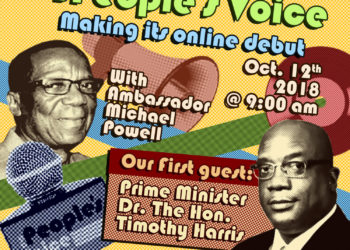 The People’s Voice will make its online debut with PM Harris as its Special Guest this Friday