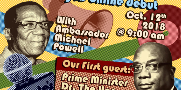 The People’s Voice will make its online debut with PM Harris as its Special Guest this Friday