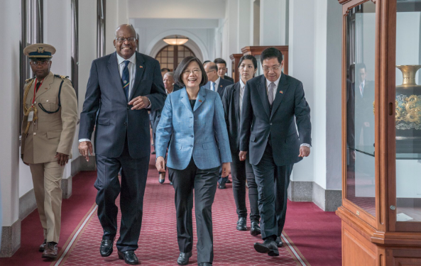 Governor General of St. Kitts and Nevis, His Excellency Sir S.W. Tapley Seaton, GCMG, CVO, QC, JP, Reports on Official Visit to Republic of China (Taiwan)