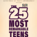 Booklet for the 25 Most Remarkable Teens in St. Kitts and Nevis