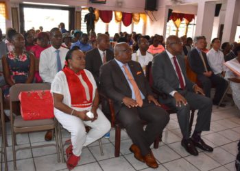WEST BASSETERRE SHARES IN PM HARRIS’ 25TH ANNIVERSARY CELEBRATIONS WITH SERVICE AT ANTIOCH BAPTIST CHURCH