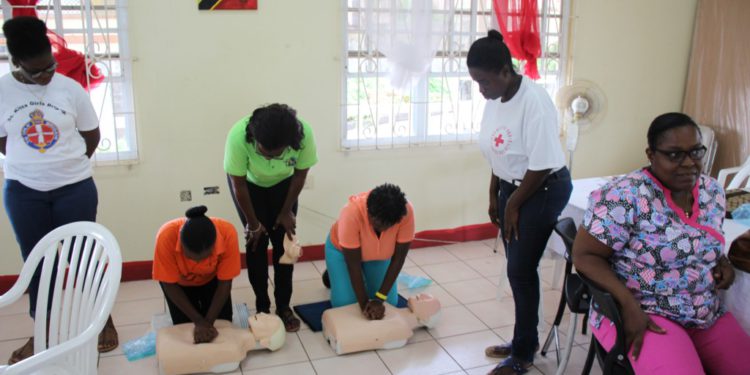 PARTICIPANTS COMMEND YOUTH DEPARTMENT FOR ORGANIZING FIRST AID AND CPR WORKSHOP