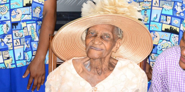GOVERNOR GENERAL JOINS WELL WISHERS FOR CENTENARIAN LAURA MANNERS’ BIRTHDAY