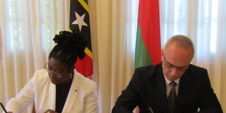 St. Kitts and Nevis and Belarus Sign Visa Waiver Agreement