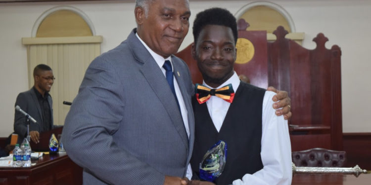 PARLIAMENT AND NATION INSPIRED BY THE 25 MOST REMARKABLE TEENS IN ST. KITTS AND NEVIS 